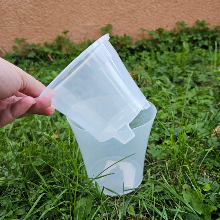 1,2 Litre İçli Dışlı - Plastik Saksı (İthal)