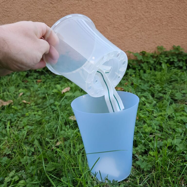 1.25 Litre İçli Dışlı - Fitilli Plastik Saksı (İthal)